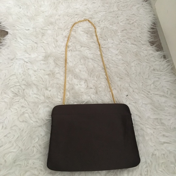 Chocolate Colored Evening Bag - Picture 4 of 4